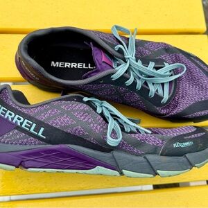Merrell Purple and Teal Athletic Shoes